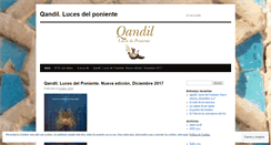 Desktop Screenshot of lucesdelponiente-qandil.com